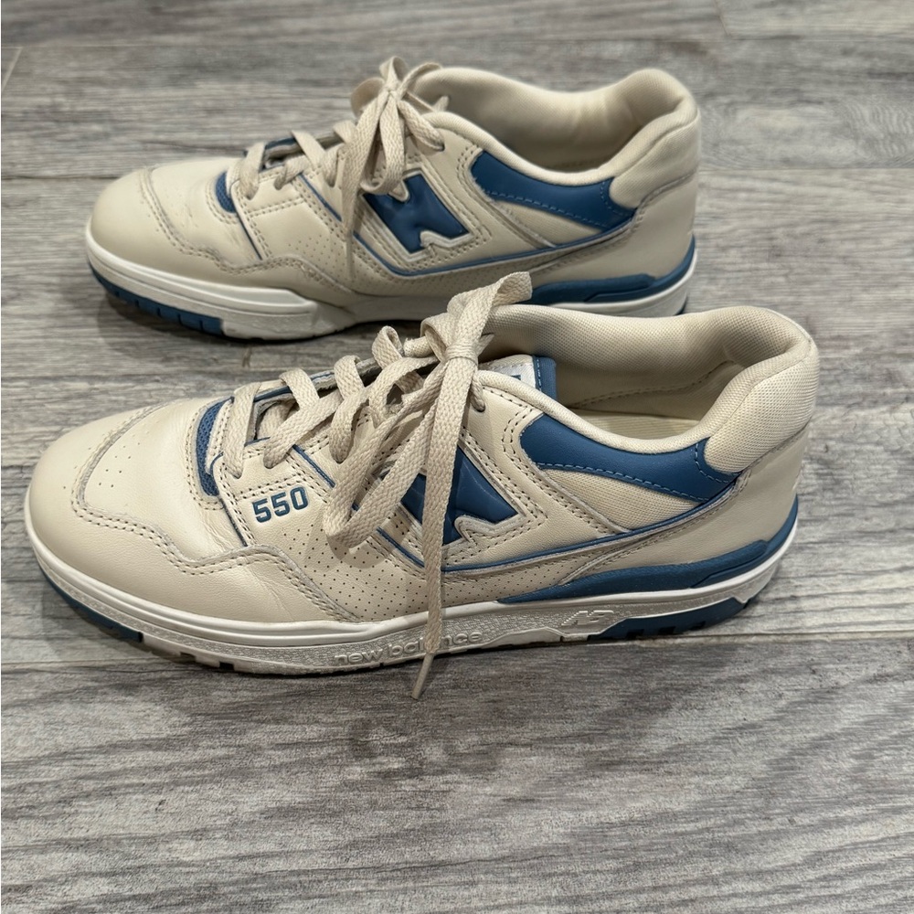 New Balance 550 heron blue sneakers - Picture 5 of 10